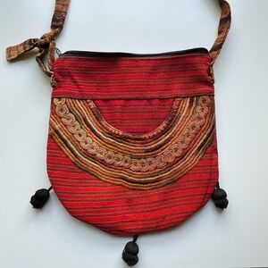 Fair Trade Crossbody Bag Eco Friendly Handmade